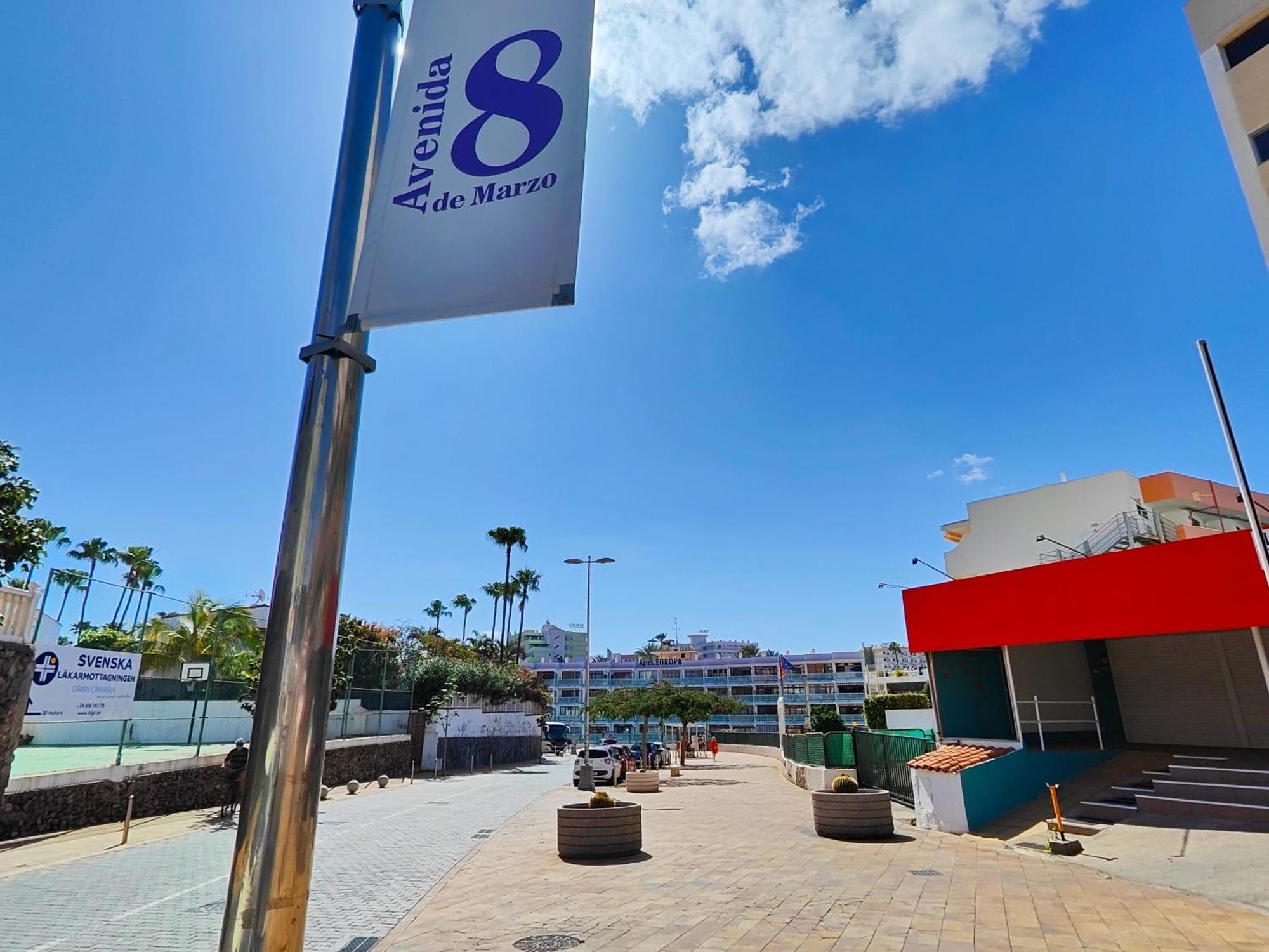 Apartment In The Heart Of Playa Del Ingles San Bartolomé Екстериор снимка